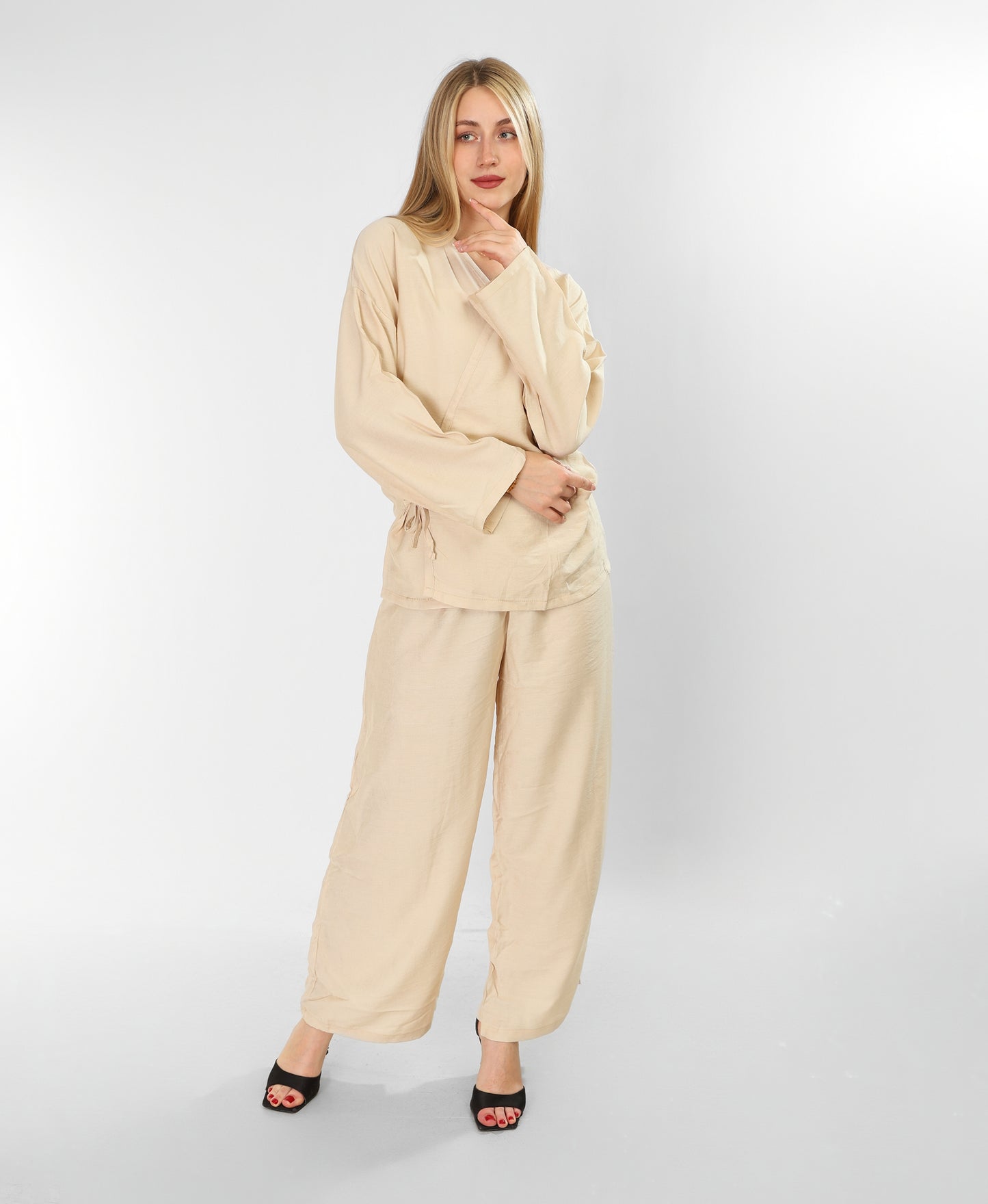Light Beige Spanish Linen Set