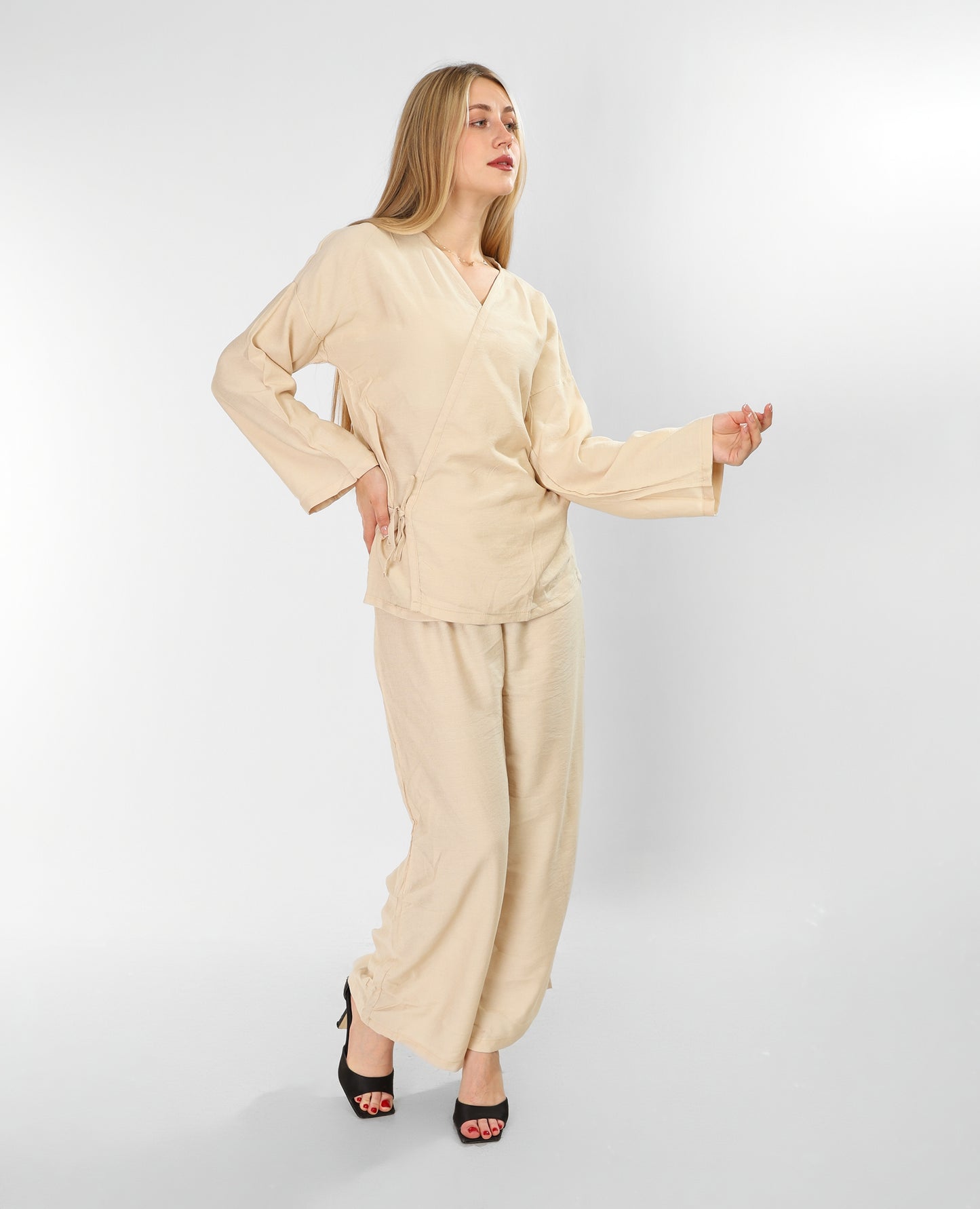 Light Beige Spanish Linen Set