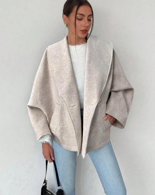 Oversized Wool Sweater with Pockets – Cozy & Chic Winter Essential