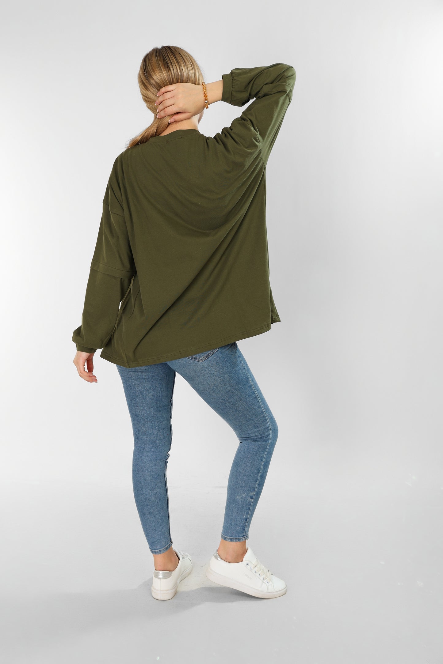 Long Sleeve Pure Cotton Blouse