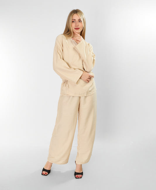Light Beige Spanish Linen Set