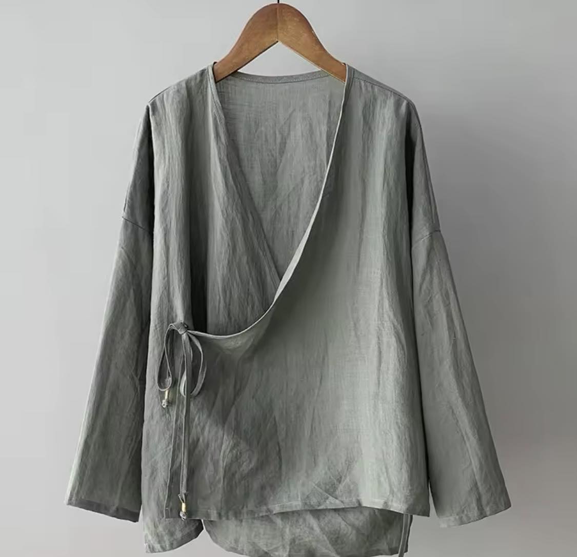 Oversized Spanish Linen Blouse
