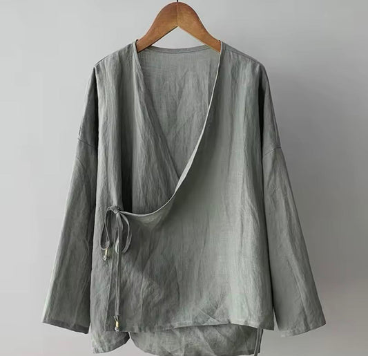 Oversized Spanish Linen Blouse