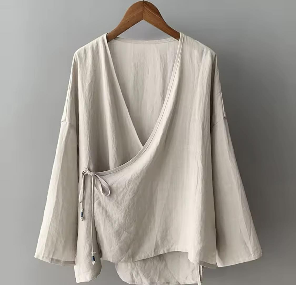 Oversized Spanish Linen Blouse