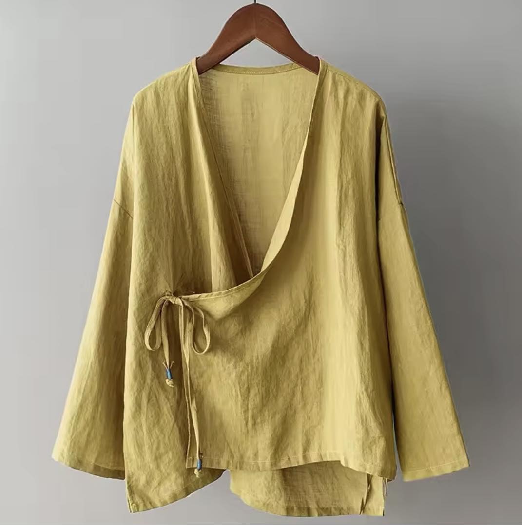 Oversized Spanish Linen Blouse