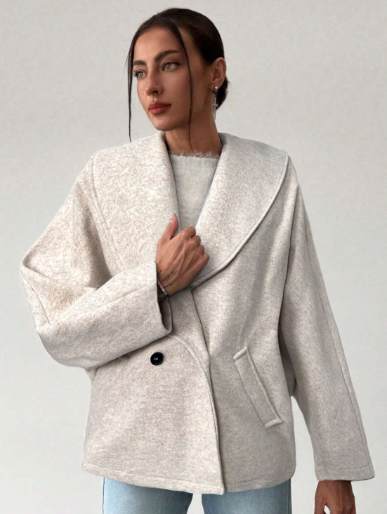 Oversized Wool Sweater with Pockets – Cozy & Chic Winter Essential
