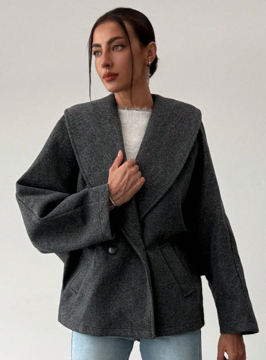 Oversized Wool Sweater with Pockets – Cozy & Chic Winter Essential