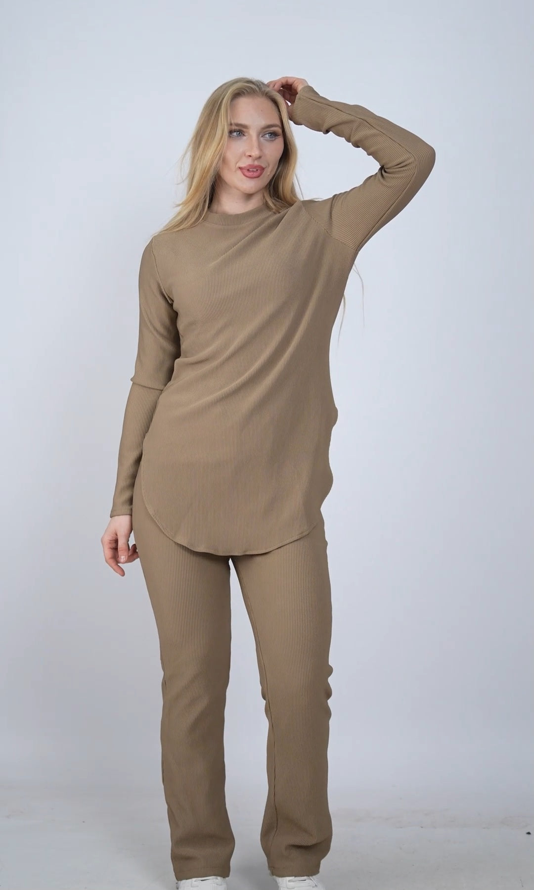 Jacquard Ribbed Suit