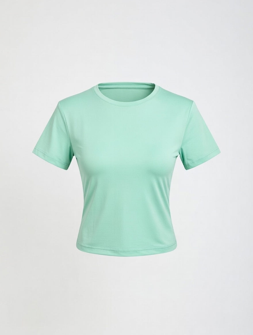 Basic Lycra Top – Short Sleeve