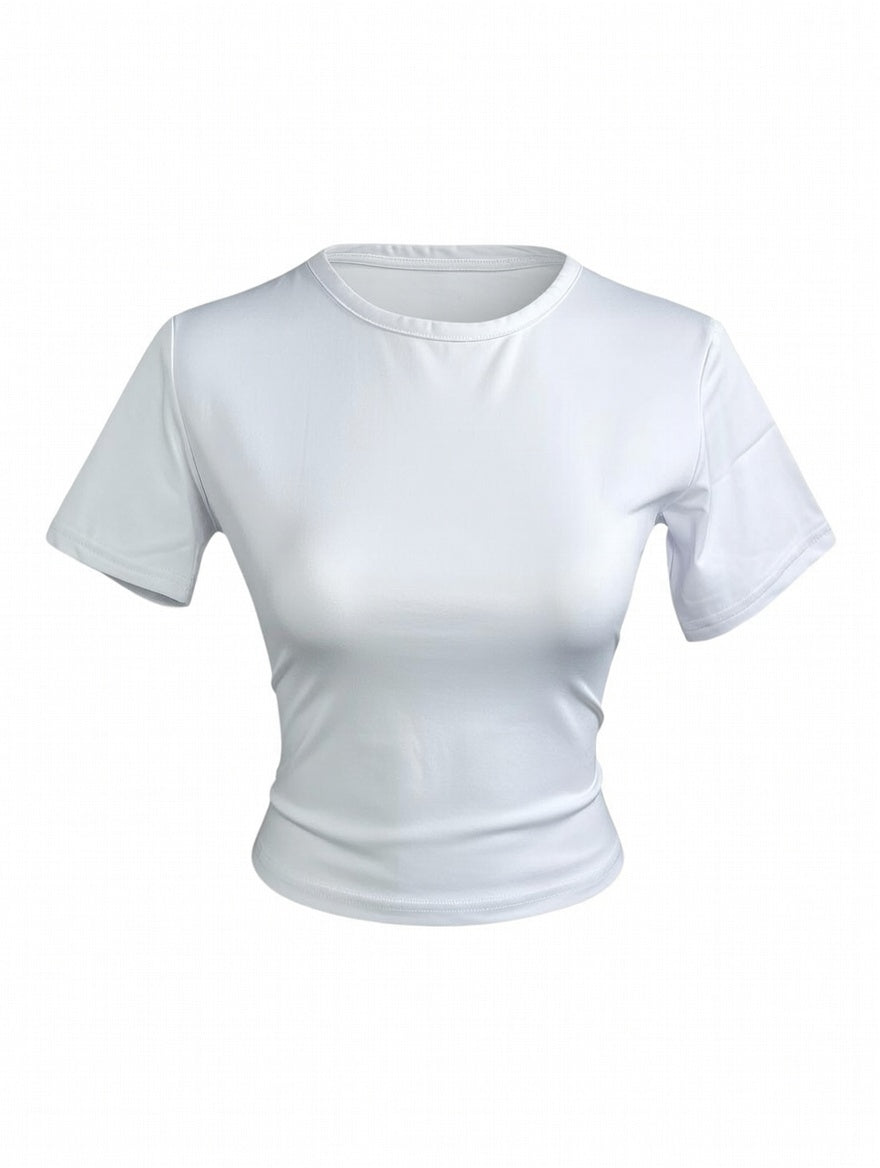 Basic Lycra Top – Short Sleeve