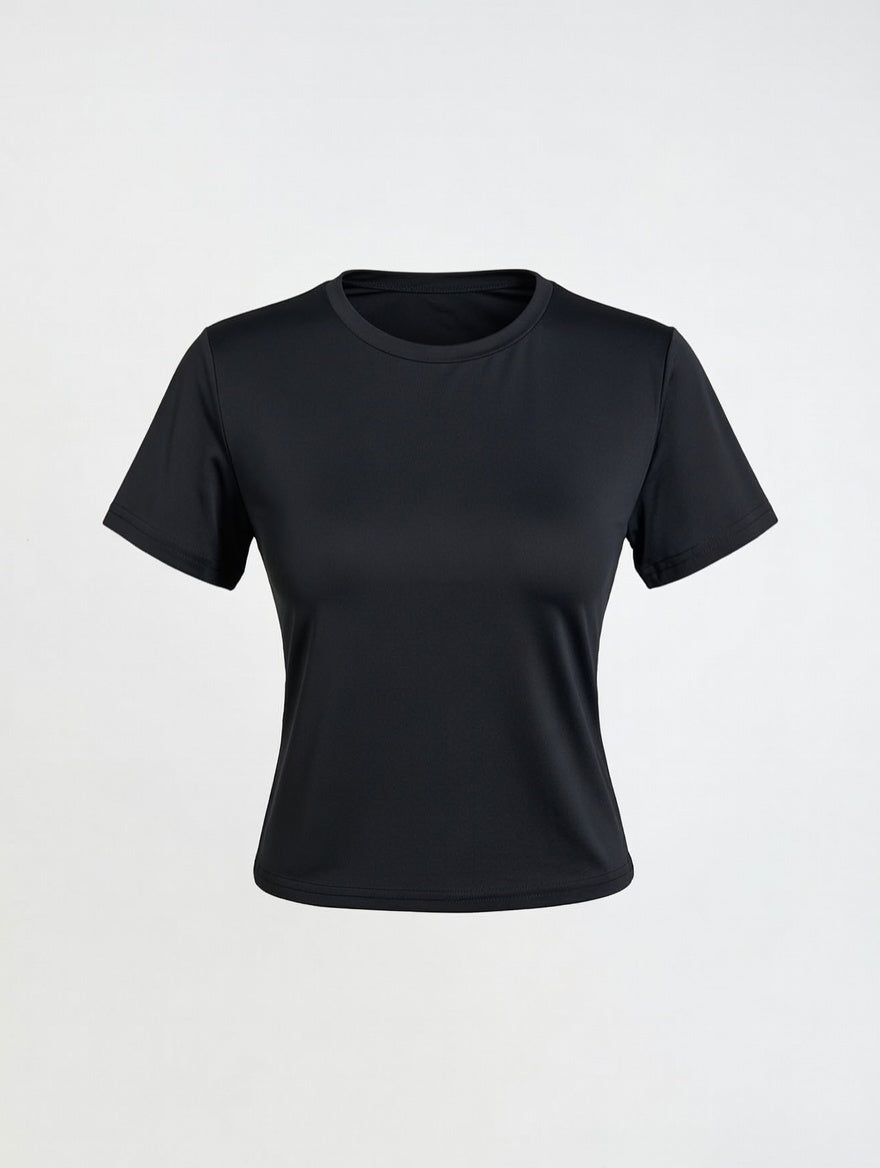 Basic Lycra Top – Short Sleeve