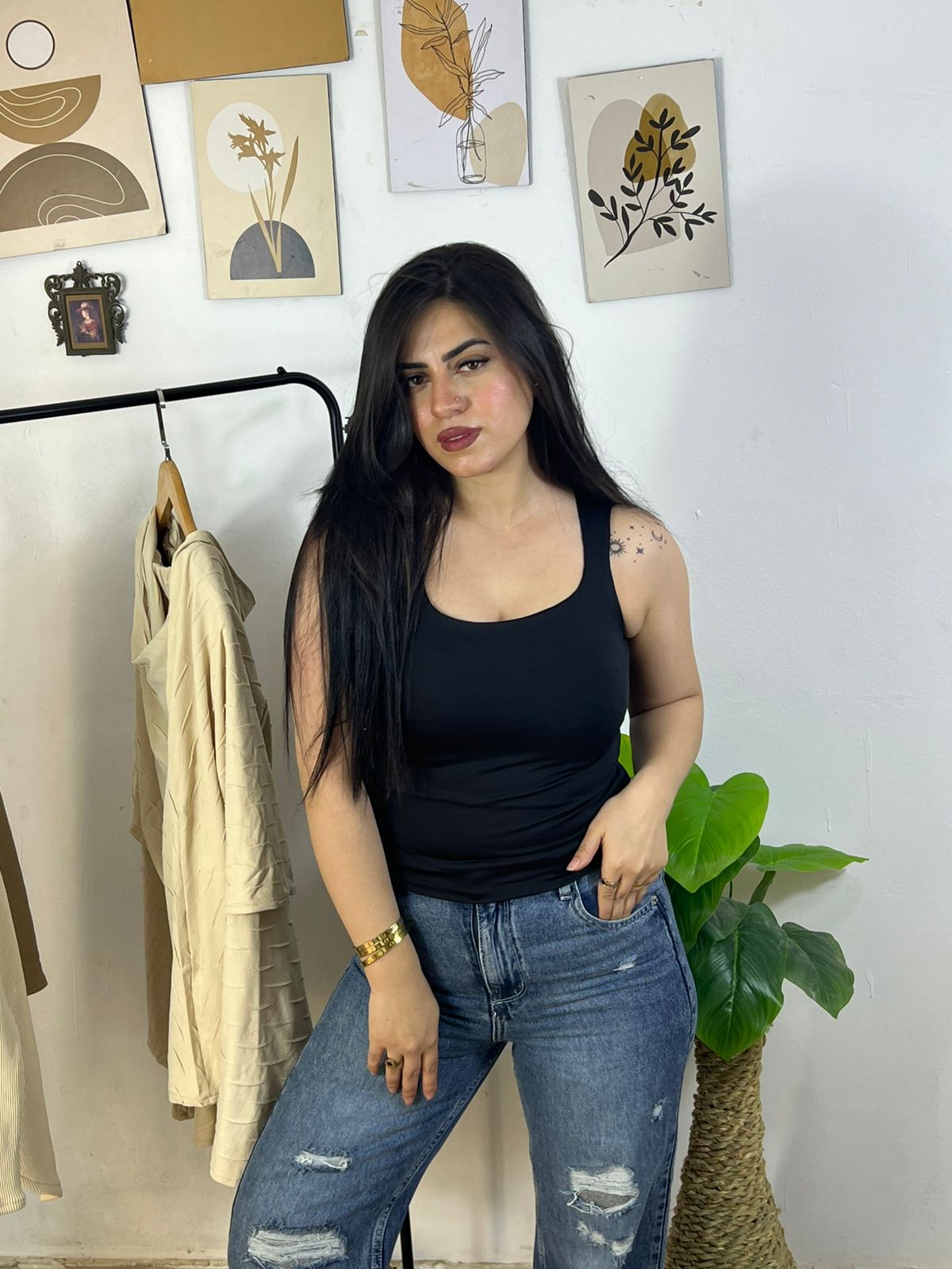 Basic Sleeveless Lycra Top - Essential Summer Collection